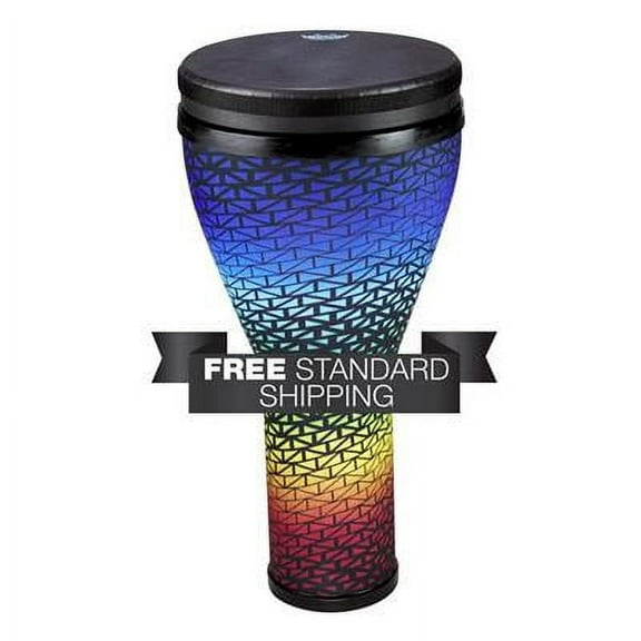 Remo Festival DJ-2510-67 10" Pre-Tuned Djembe Holi Blue