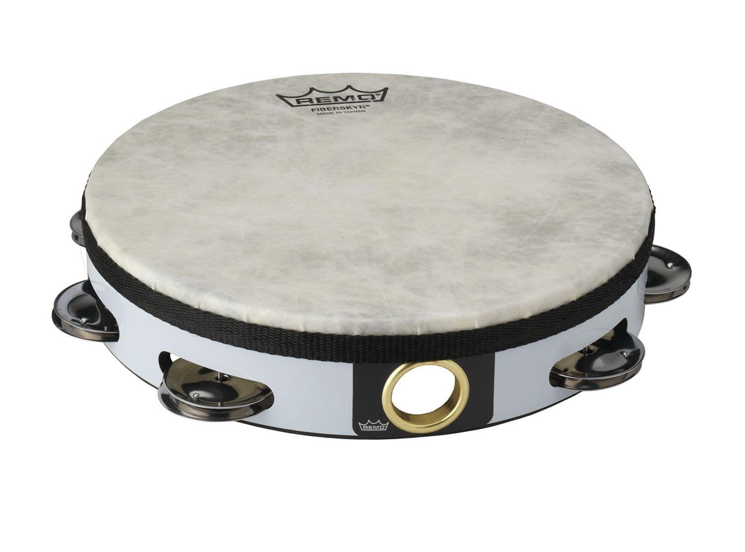 Remo Fixed Head Tambourines White 8"