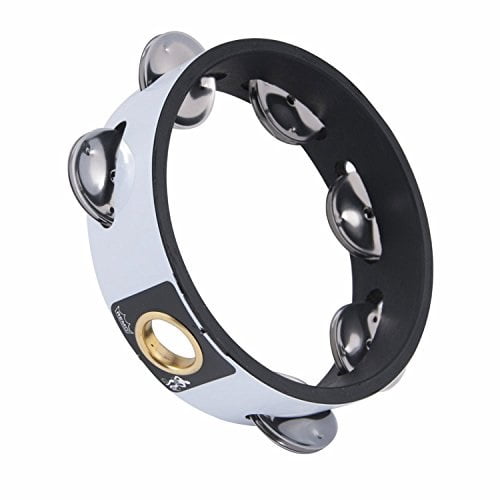 Remo Headless 6 inch Tambourine (Single Jingle; White; Age 12+)