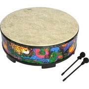 Remo KD-5822-01 Kids Percussion Gathering Drum - Fabric Rain Forest, 22