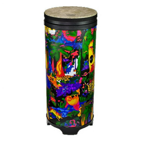 Remo Kids Percussion KD-2510-01 10" Tubano w/ Fliptop Head, Rain Forest