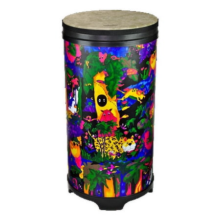 Remo Kids Percussion KD-2512-01 12" Tubano w/ Fliptop Head, Rain Forest