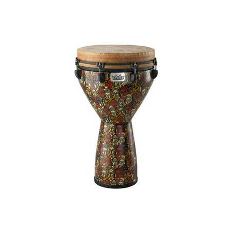 Remo Mondo Designer Series Key-Tuned Djembe Multi-Mask 25 x 14 in.