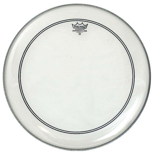 Remo P31324C2 Powerstroke 3 Clear 24" Bass Drum Batter Head w/ White