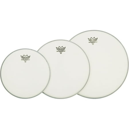 Remo PP-1190-BA Ambassador Clear Tom Drumhead Pack - 12", 13" & 16"