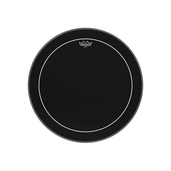 REMO 22" EBONY PINSTRIPE Bass