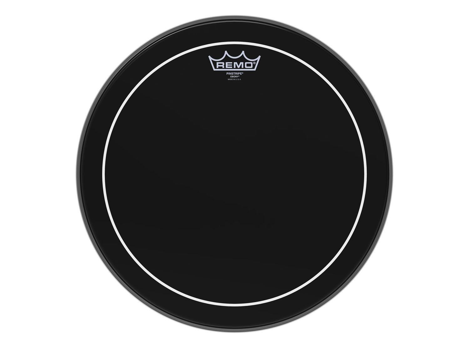 Remo Pinstripe Ebony Drum Head 15