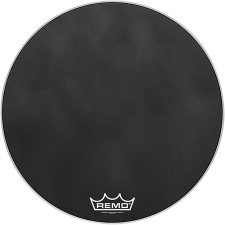 REMO PWRMAX BLK Suede Bass Drum