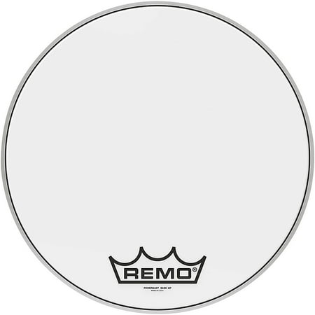 Remo Powermax Ultra White Crimplock Bass Drum Head 18 in.