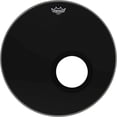 thumbnail image 1 of Remo Powerstroke 3 Ebony Resonant Bass Drum Head With 5" Port Hole Ebony 20 in., 1 of 2