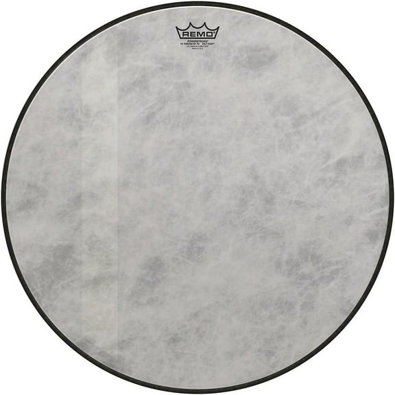Remo Powerstroke 3 Fiberskyn Diplomat Felt Tone Bass Drum Head 22 in.