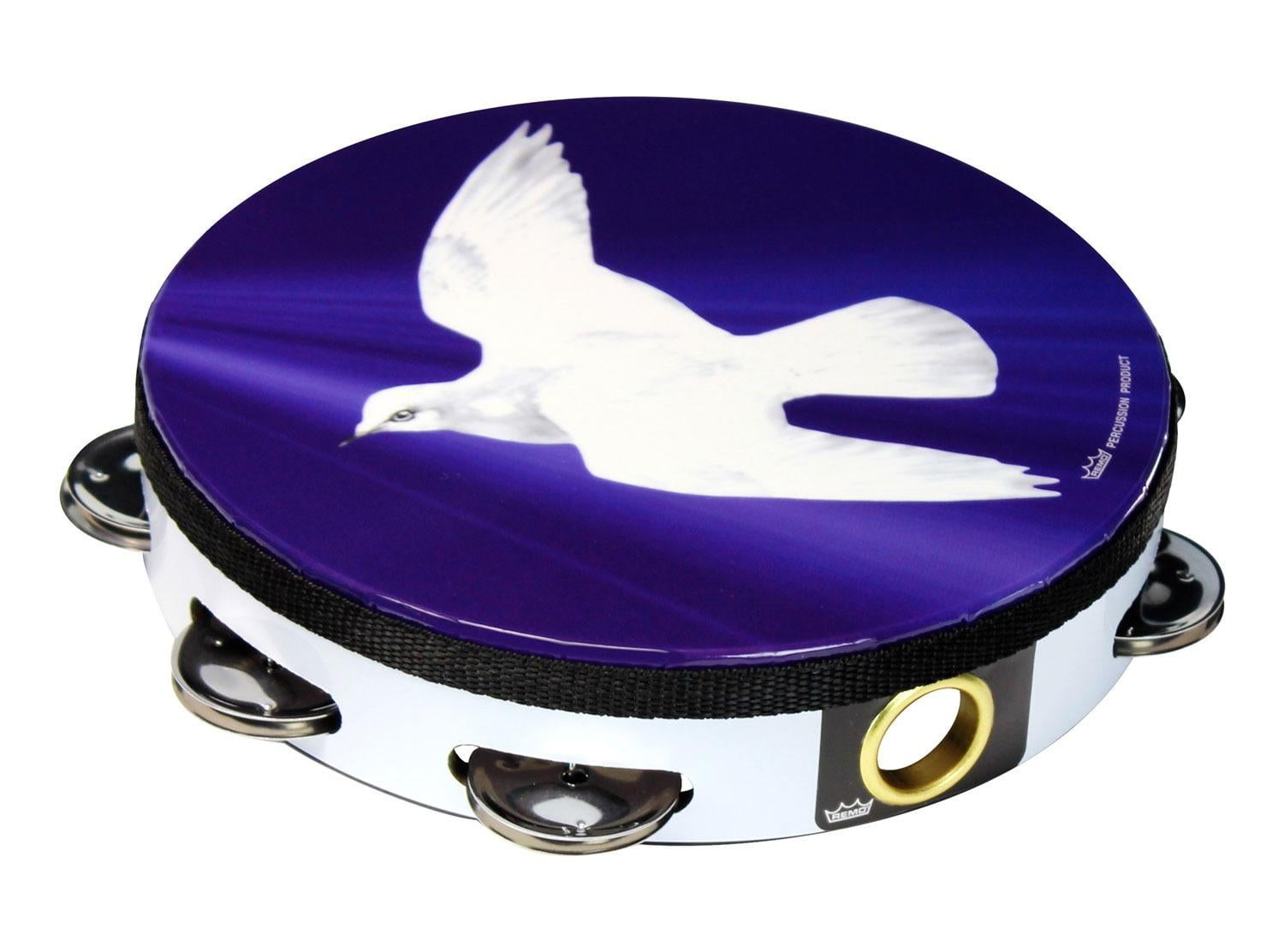 Remo Dove Tambourine 8 in. 8 Jingle