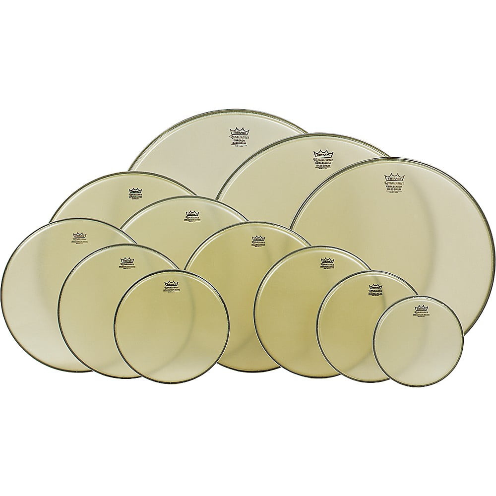 Remo Ambassador Renaissance Bass Drumhead 36 Inch - Warm Calfskin-like Tone 1 thumbnail image