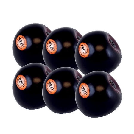 Remo SC-PLUM-06 Plum Shaker Fruit Style 6-Piece Bag