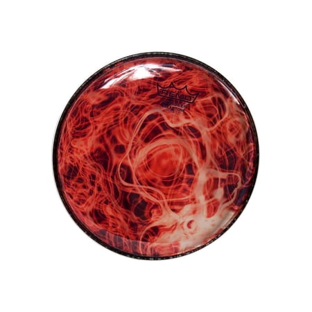 Remo Skyndeep Clear Tone R Series Doumbek Head 9-Inch Diameter 1/2-Inch Collar - Orange Mist