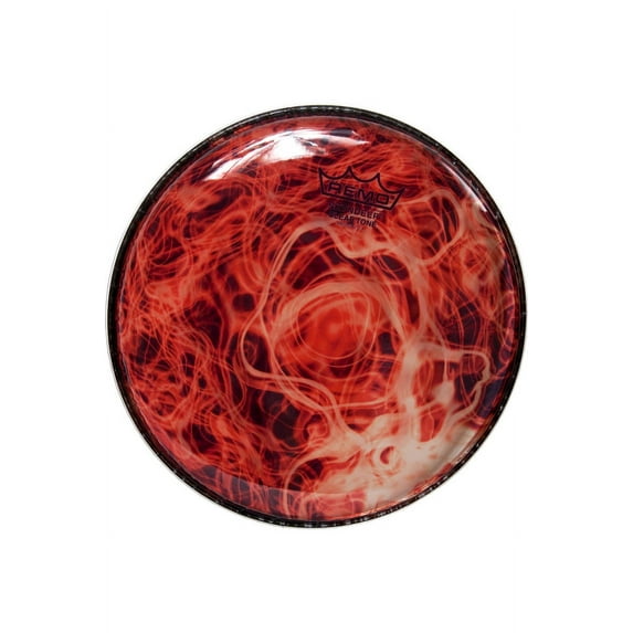 Remo Skyndeep Clear Tone R Series Doumbek Head 9-Inch Diameter 1/2-Inch Collar - Orange Mist