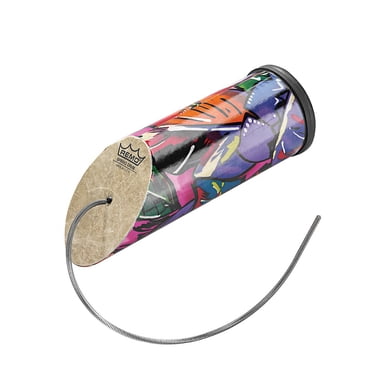 Remo Spring Drum With Stormy Graphics - 4 Diameter, 10 Length Angled Design