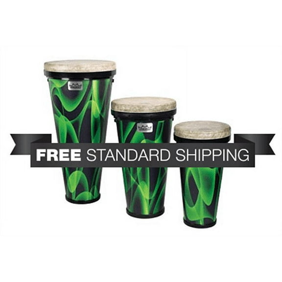 Remo Versa DP-VSTK-CC Timbau, 3 Nested Set Green
