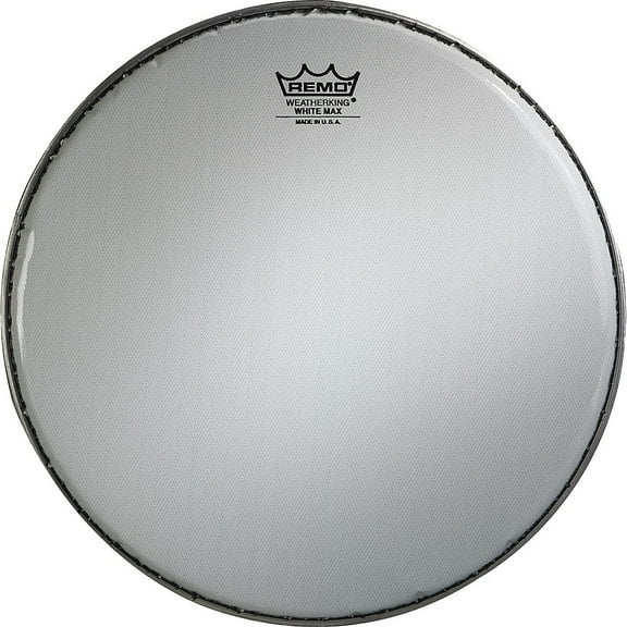 Remo White Max Crimped Smooth White Marching Snare Drum Head 13 in.