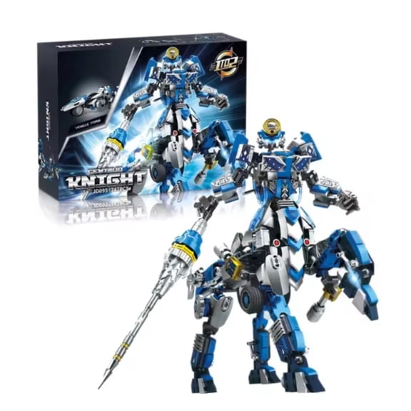 Remocguys 2in1 Centaur Knight Building Set Compatible with Lego Transformable Mecha Creative Collectible Model for Teens Boys 747pcs