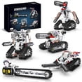 thumbnail image 1 of Remocguys 5in1 Chainsaw Man Robot Building Set with Remote Control Compatible with Lego Robotics Stem Toys for Ages 8-13 Boys, 1 of 5