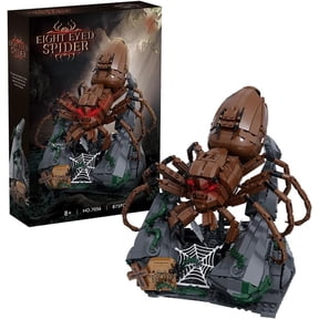 Remocguys Acromantula Spider Building Set Compatible with Lego Monster Model Home Decor 875 Pcs