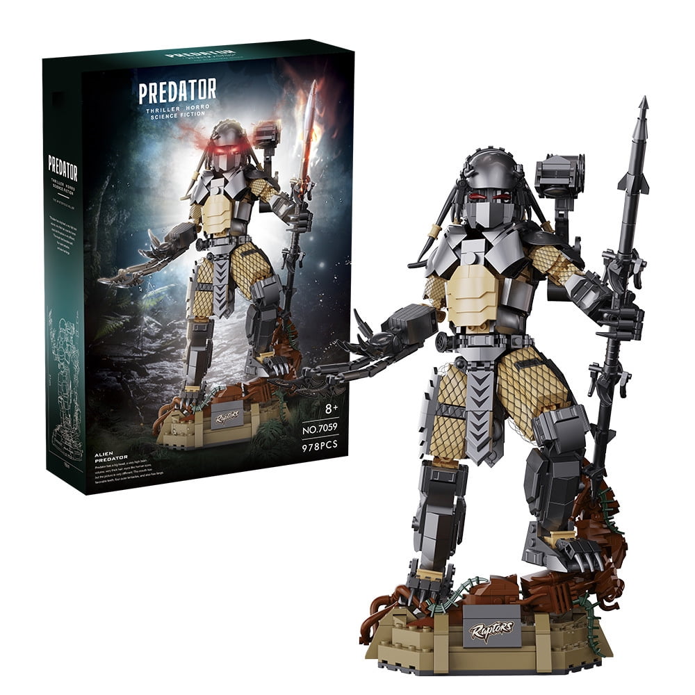 Remocguys Alien Predator Model Building Set Compatible with Lego