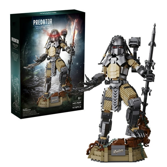 Remocguys Alien Predator Model Building Set Compatible with Lego Action Figure for Adults 978 Pcs