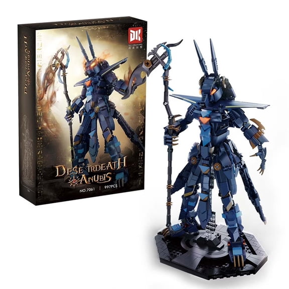 Remocguys Anubis Mecha Base Building Sets Compatible with Lego Figure Desert Reaper Mecha Assembled Robot for Adults 14+ 997PCS