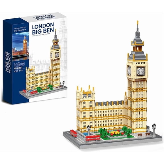Remocguys Big Ben Building Set Compatible with Lego World Famous Architectural Model for Teens Adults 3466pcs