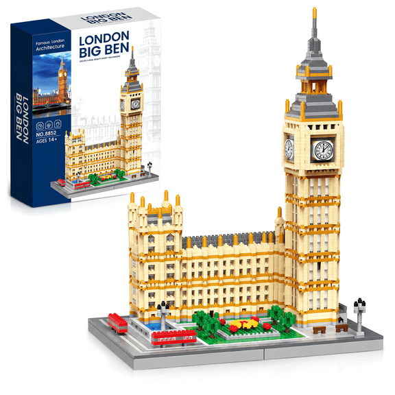 Remocguys Big Ben Building Set Compatible with Lego World Famous Architectural Model for Teens Adults 3466pcs