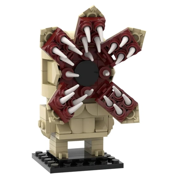 Remocguys Cannibal Flower Monster Building Set Compatible with Lego Movie Figure Horror Model 158pcs