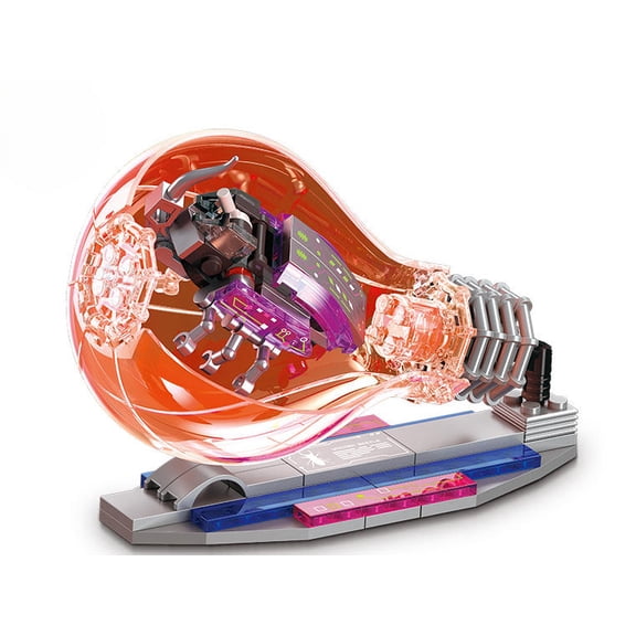 Remocguys Cyberpunk Insect Building Set with LED Compatible with Lego Animal for Adults Boys Girls Allomyrina Dichotoma 85Pcs