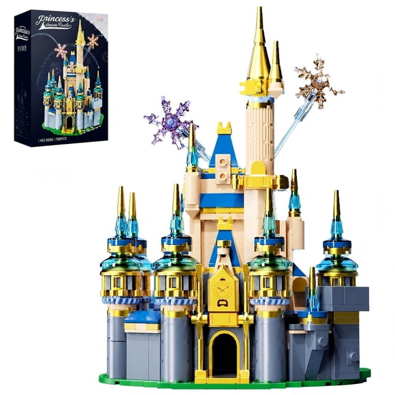 Remocguys Dream Castle Building Set Compatible with Lego Architecture Creative Model for Adults Girls 719pcs
