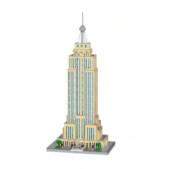 Remocguys Empire State Building Set Compatible with Lego Architecture Collectible Model for Teems Adults