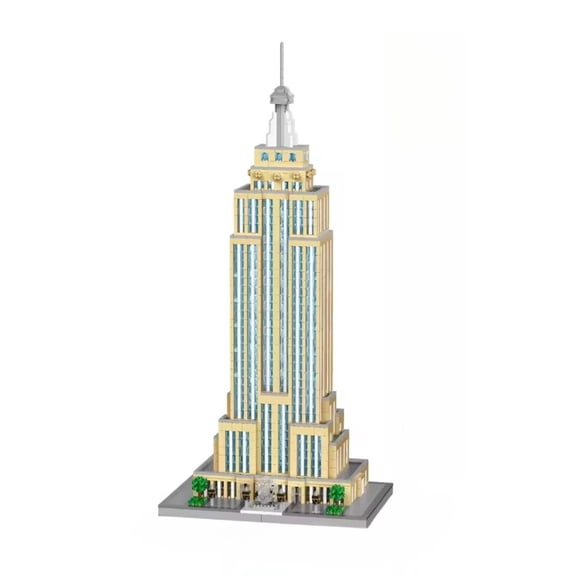 Remocguys Empire State Building Set Compatible with Lego Architecture Collectible Model for Teems Adults