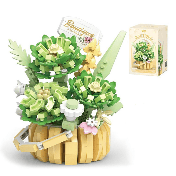 Remocguys Flower Bouquet Building Set Botanical Collection for Adult Not Compatible with Lego