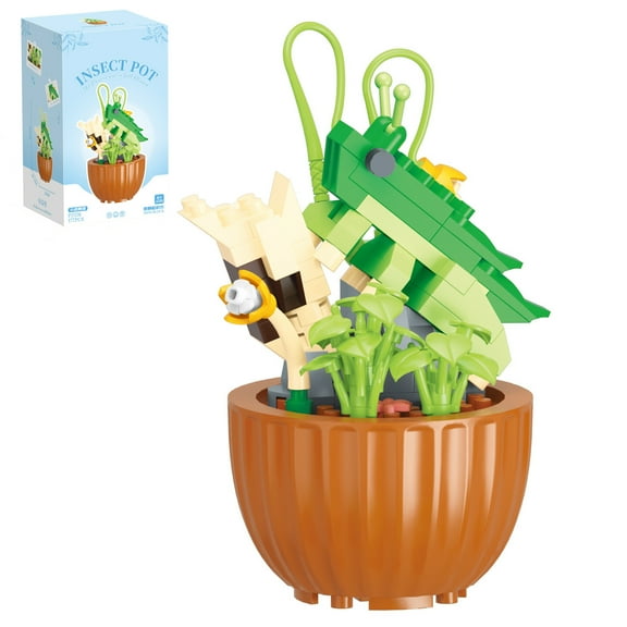 Remocguys Flower Building Set Botanical Bonsai for Boys Girls Not Compatible with Lego 177 Pcs
