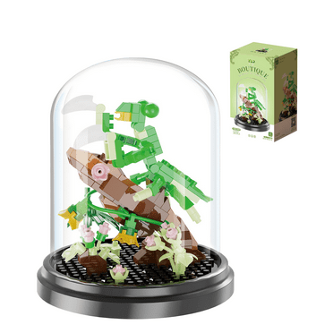 Remocguys Flower Mini Building Blocks Set Botanical Collection for Adults Not Compatible with Lego Mantis 281 Pcs