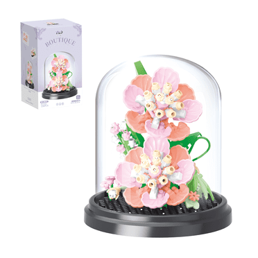 Remocguys Flower Building Set Not Compatible with Lego Botanical Collection Gift for Adults