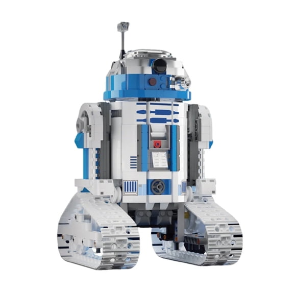 Remocguys Galactic Fixer Robot Building Set with Remote Control Compatible with Lego Robot STEM Educational Model for Teens 740pcs