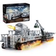 thumbnail image 1 of Remocguys Karl Mortar Cannon Tracked Vehicle Building Sets Compatible with Lego Tank Train Military Model for Adults 14+ 2875PCS, 1 of 10