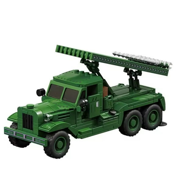 Remocguys Katyusha Rocket Artillery Building Sets, Army Military Vehicles Model kits Battle Collectible for Adults Boys 14+ 428PCS