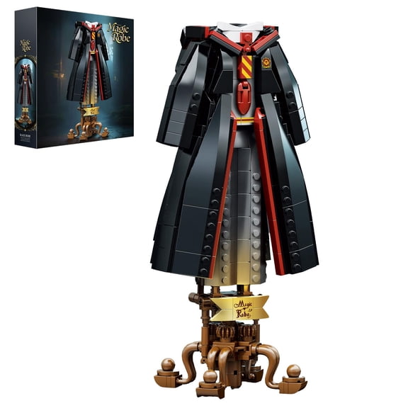 Remocguys Magic Robe Building Set, Compatible with Lego Clothing Harry Collectible Home Office Decor for Adults Fan 661PCS