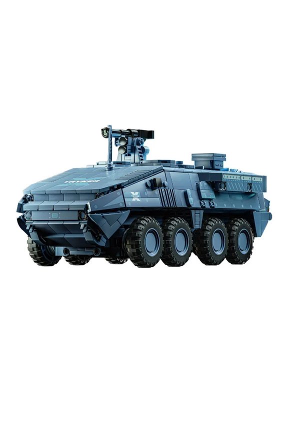 Military Armored Vehicle Building Set Compatible with Lego Tank Model for Adults 2005 Pcs