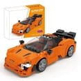thumbnail image 1 of Remocguys Orange Sports Car Building Set Compatible with Lego Racing Cars Collectible Model for Adults Teens 345pcs, 1 of 7