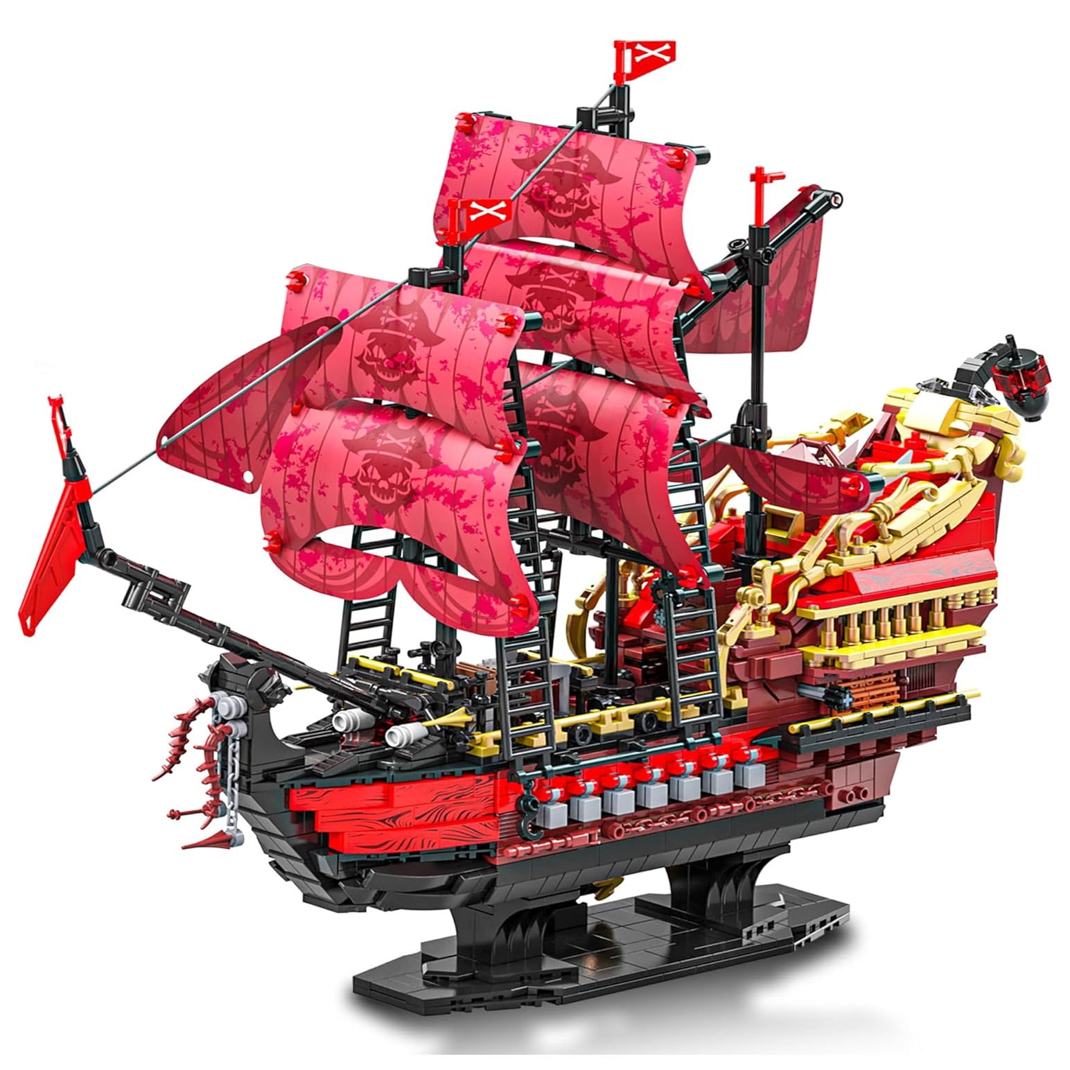 Remocguys Pirate Series Building Sets Compatible with Lego Ship