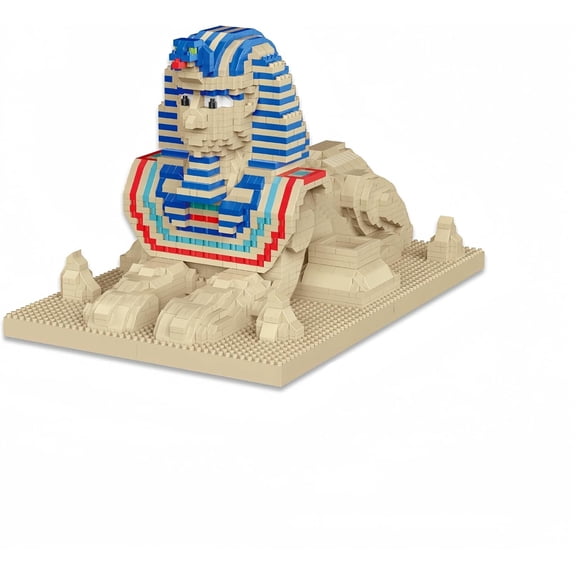 Remocguys Sphinx Egypt Building Set Compatible with Lego Famous World Architecture Model Display for Adults Teens