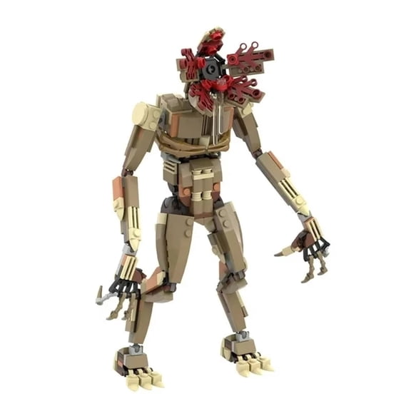 Remocguys Strange Monster Building Set with Paper Manual Compatible with Lego Demogorgon Movie Figure Horror Model 350pcs