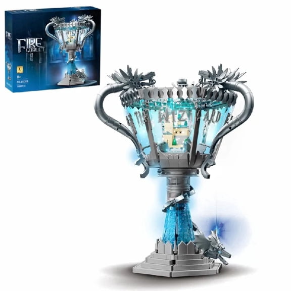 Remocguys The Goblet of Fire Building Sets, Compatible with Lego Magic Movie Desk Decoration for Adults Fans 1169PCS
